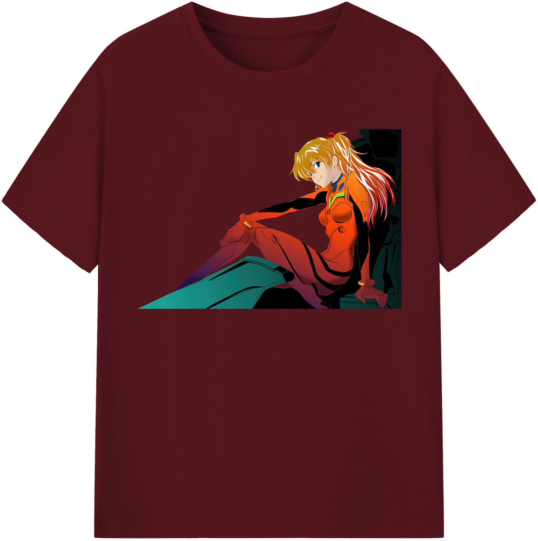 （画像用） EVA 新世紀エヴァンゲリオン 綿100％半袖Tシャツ（フロントプリント）